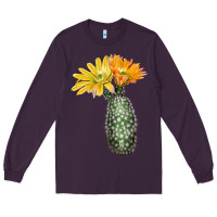 Plum texas rainbow cactus Long Sleeve Tee - LillyAllenDesigns
