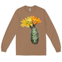 Toasted Coconut texas rainbow cactus Long Sleeve Tee - LillyAllenDesigns