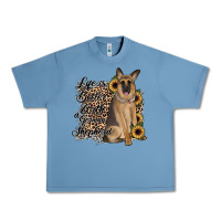 Pebble Blue Life is better with a German Shepherd Urban Heavy Tee - JahusDesignShop