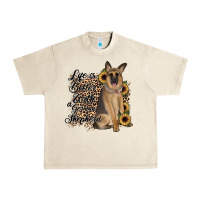 Sandshell Life is better with a German Shepherd Urban Heavy Tee - JahusDesignShop