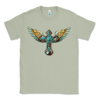 Matcha western cross wings Classic Tee - BarkalooDesign