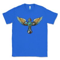 True Royal western cross wings Classic Tee - BarkalooDesign