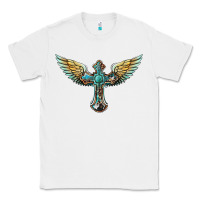 White western cross wings Classic Tee - BarkalooDesign