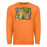 Carrot hello summer pineapple Premium Sweatshirt - BarkalooDesign