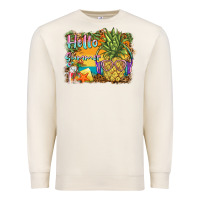 Sandshell hello summer pineapple Premium Sweatshirt - BarkalooDesign