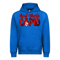 Cobalt Hey there Cupid Valentine's Day Urban Hoodie - HowdyJamesFarm