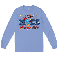 Colony Blue little miss firecracker Long Sleeve Tee - JahusDesignShop