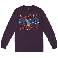 Plum little miss firecracker Long Sleeve Tee - JahusDesignShop