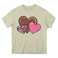 Mossy valentine's day hearts Heavy Core Tee - RanaPortraitStore