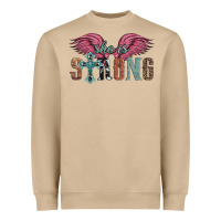 Mushroom she is strong Heavyweight Sweatshirt - Artiststas