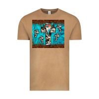 Vintage Camel bull skull cross tumbler Vintage Tee - JahusDesignShop