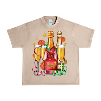 French Oak new year party champagne Urban Heavy Tee - AdoDesignShop