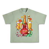 Oil Green new year party champagne Urban Heavy Tee - AdoDesignShop