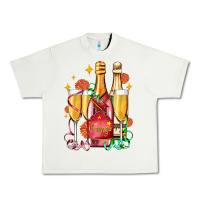 Pistachio new year party champagne Urban Heavy Tee - AdoDesignShop