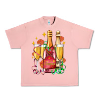 Salmon new year party champagne Urban Heavy Tee - AdoDesignShop