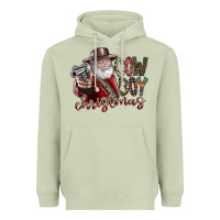 Matcha cowboy christmas Heavyweight Hoodie - SublimationCraftShop