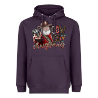 Plum cowboy christmas Heavyweight Hoodie - SublimationCraftShop