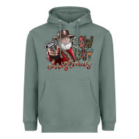 Sage cowboy christmas Heavyweight Hoodie - SublimationCraftShop