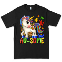 Black au some unicorn Premium Tee - Zillion Design Studio