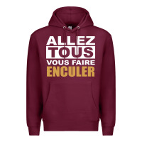 Burgundy Allez Tous Vous Enculer Premium Hoodie - Bettercallsaul