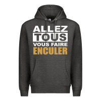 Charcoal Heather Allez Tous Vous Enculer Premium Hoodie - Bettercallsaul