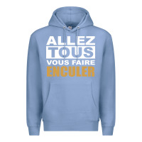 Colony Blue Allez Tous Vous Enculer Premium Hoodie - Bettercallsaul