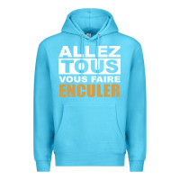 Ocean Blue Allez Tous Vous Enculer Premium Hoodie - Bettercallsaul