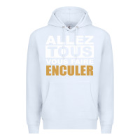 White Allez Tous Vous Enculer Premium Hoodie - Bettercallsaul