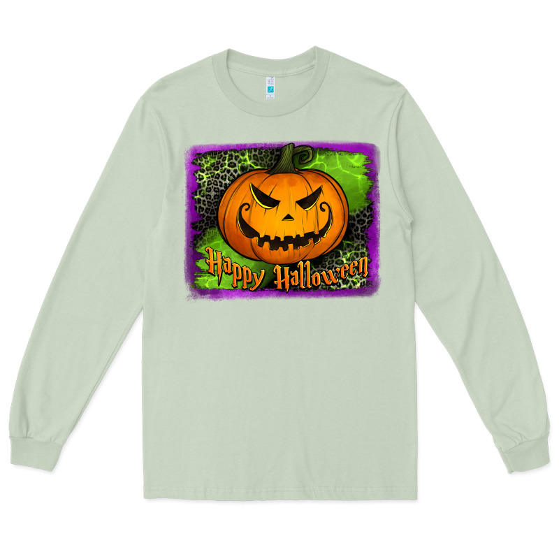 Happy Halloween Pumpkin Long Sleeve Tee by Jasminsmagicworld | Teevron