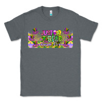 Charcoal Heather Just Bead Classic Tee - CowhideDigitalArt