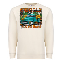 Country Roads Take Me Home Old Western Truck Premium Sweatshirt | Teevron
