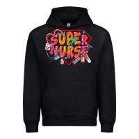 Black super nurse Urban Hoodie - CowGirlArtShop