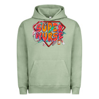 Pigment Oil Green super nurse Urban Hoodie - CowGirlArtShop