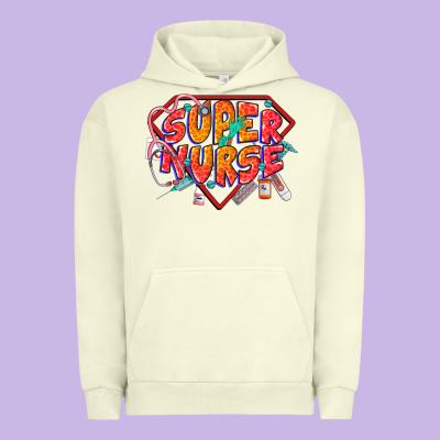 Super Nurse Urban Hoodie Designed By Cowgirlartshop