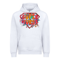 White super nurse Urban Hoodie - CowGirlArtShop
