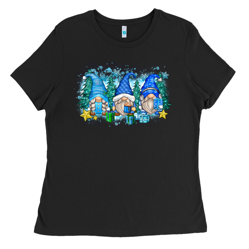 Snowman Gnome Ladies Tee by Zillion Design Studio | Teevron
