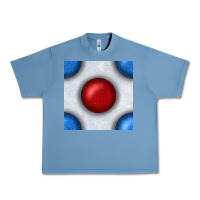 Pebble Blue Glitter 4th Of July Seamless Pattern Urban Heavy Tee - BundleAndBundleShop