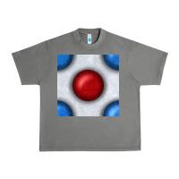 Tornado Glitter 4th Of July Seamless Pattern Urban Heavy Tee - BundleAndBundleShop