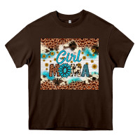 Chocolate Brown mom Heavy Core Tee - Artiststas