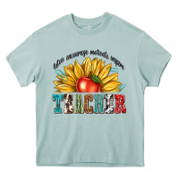 Arona teacher with sunflower Heavy Core Tee - texasbilliewilder