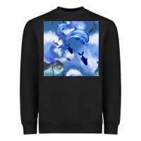 Black dolphins Heavyweight Sweatshirt - BundleAndBundleShop