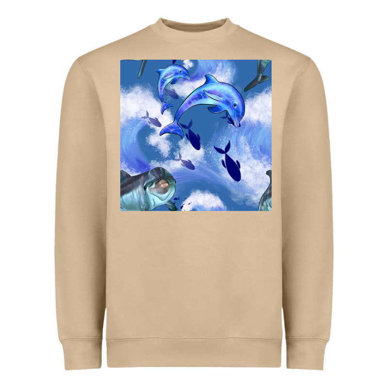 Dolphins Heavyweight Sweatshirt by BundleAndBundleShop | Teevron