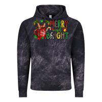Cloud Black merry and bright Vintage Hoodie - AdoDesignShop