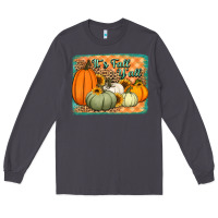 Smoke It's Fall y'all pumpkins halloween and sunflowers Long Sleeve Tee - Jasminsmagicworld