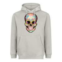 Moon Dust Mexican Skull Heavyweight Hoodie - Artiststas