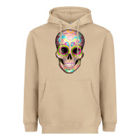 Mushroom Mexican Skull Heavyweight Hoodie - Artiststas