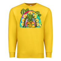 Lemon pineapple rainbow Premium Sweatshirt - BarkalooDesign