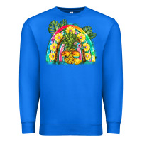 True Royal pineapple rainbow Premium Sweatshirt - BarkalooDesign