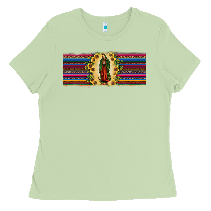 Lady Of Guadalupe  Sunflower Ladies Tee by JahusDesignShop | Teevron