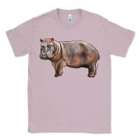 Lilac hippopotamus Classic Tee - LillyAllenDesigns